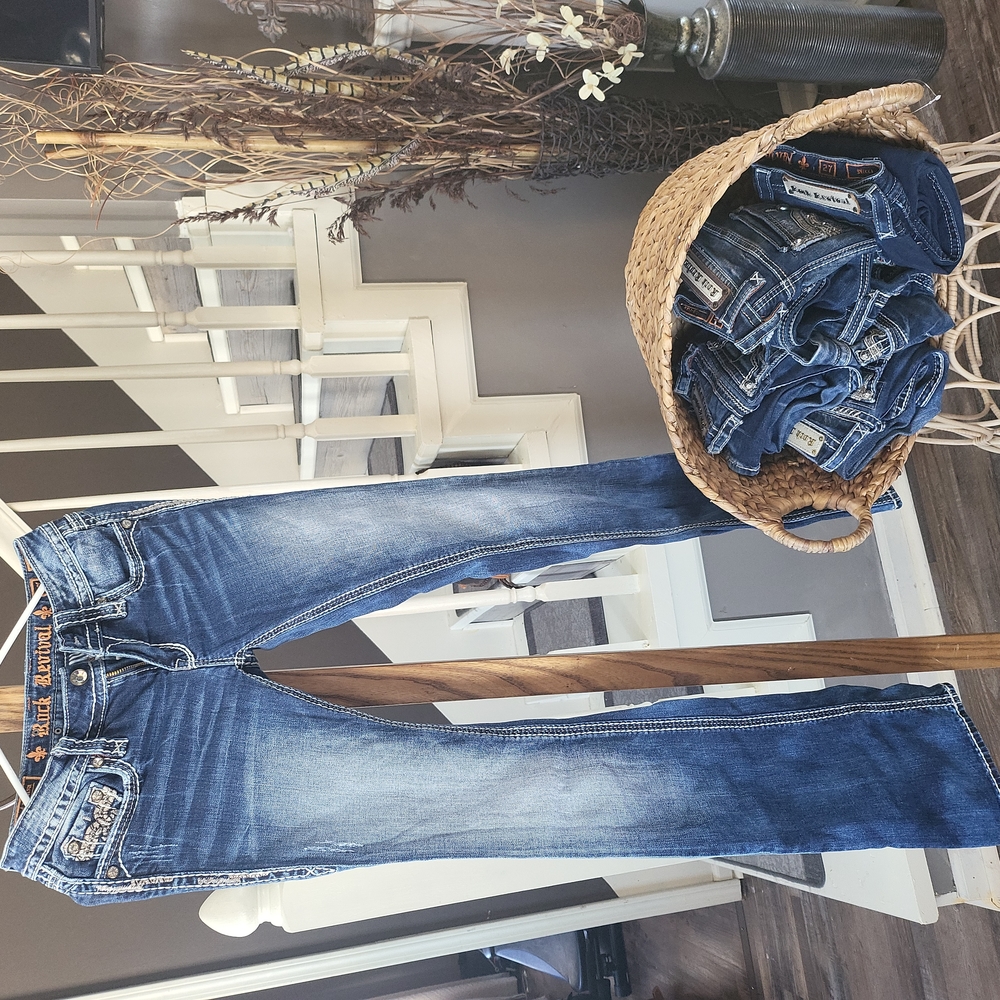 Rock Revival Jean's size 27, 33 in inseam